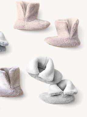 Restoration Hardware Gray Booties